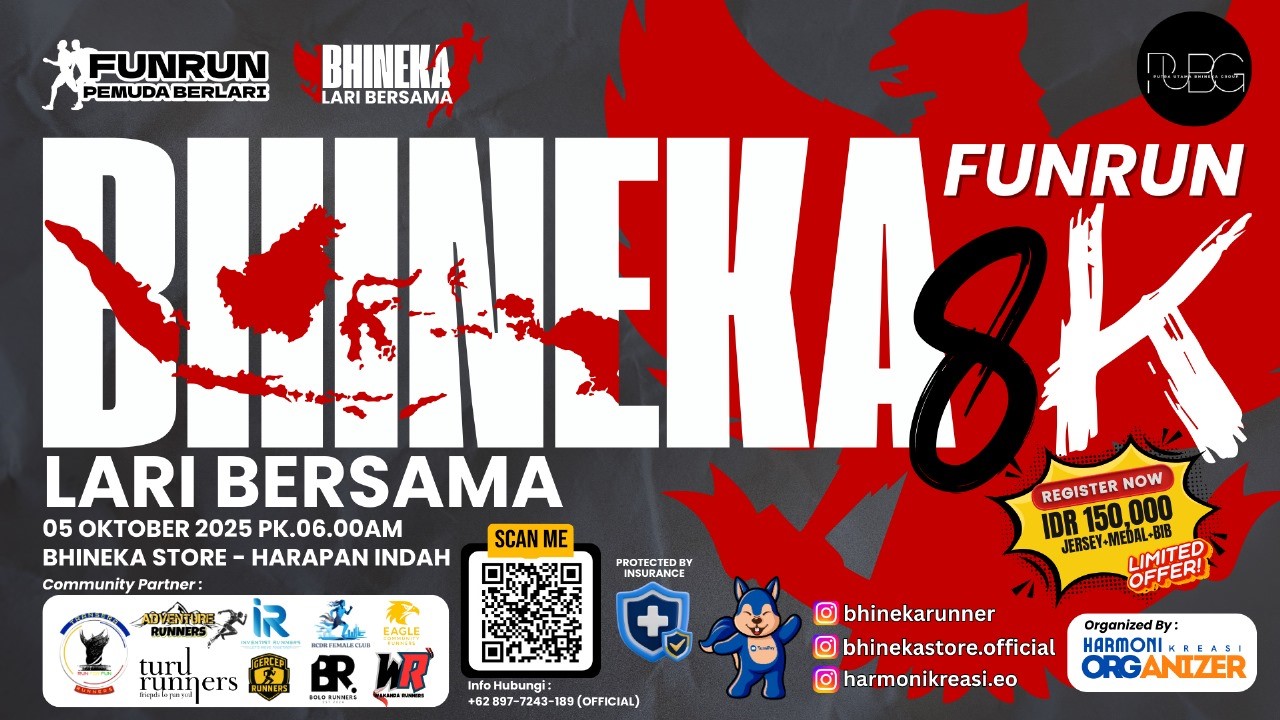 BHINEKA FUN RUN 8K