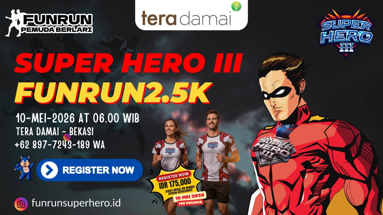 FUNRUN 2.5K SUPER HERO III